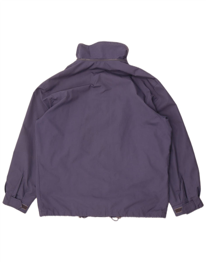 Giacca antipioggia da uomo Fila IT 50 Large blu navy in poliestere