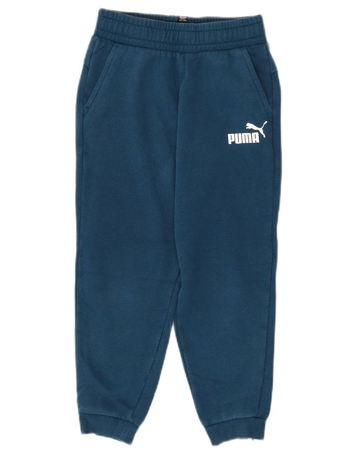 Pantaloni da tuta da ragazzo Puma Joggers 9-10 anni Blu
