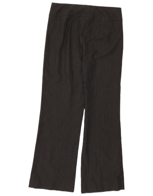 Pantaloni a gamba larga da donna Benetton W28 L28 a righe nere