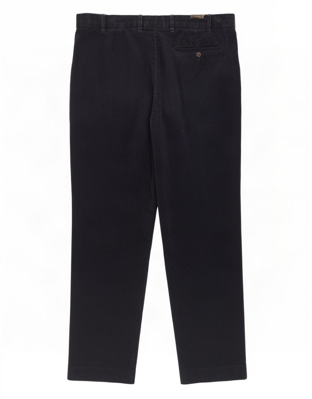 Pantaloni in velluto a coste vestibilità regolare Marks & Spencer da donna W38 L31 Blu Navy