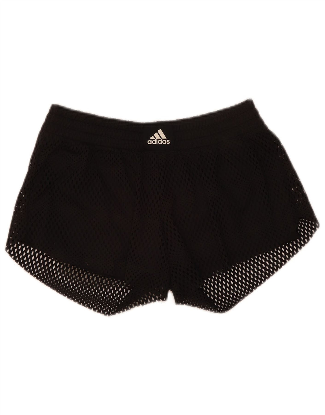 Pantaloncini sportivi Adidas da donna UK 10 piccoli poliestere nero