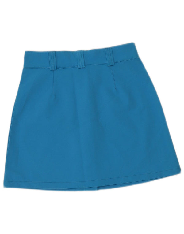 Minigonna da donna Calvin Klein W26 piccola in poliestere blu