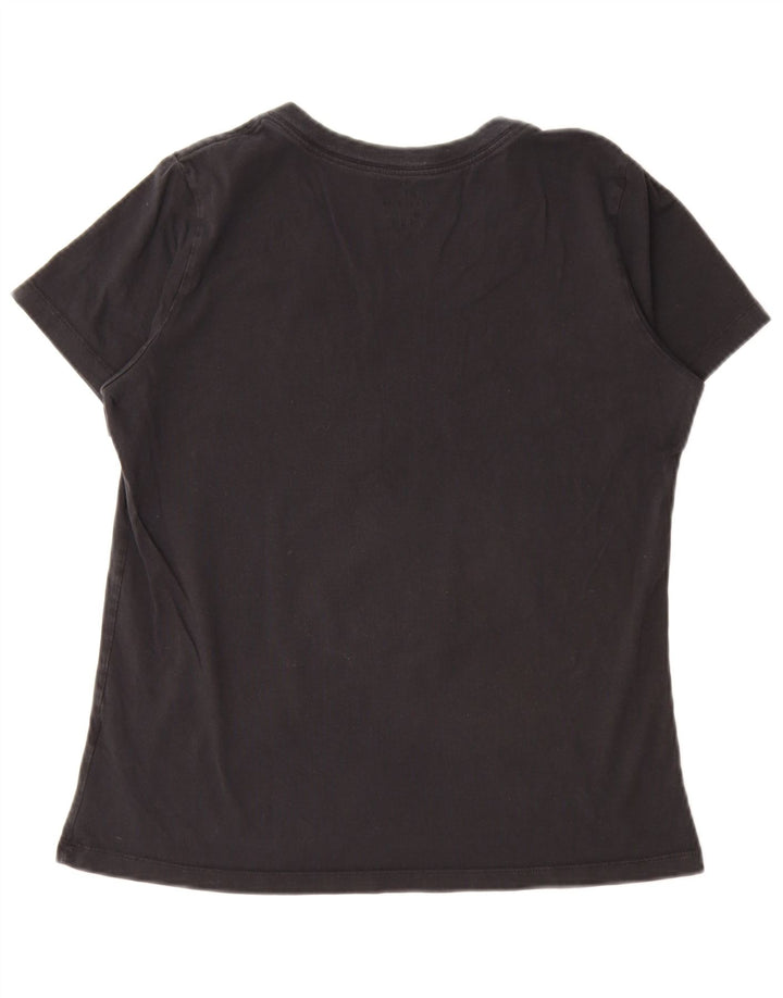 T-shirt da donna Nike Top UK 14 cotone medio nero