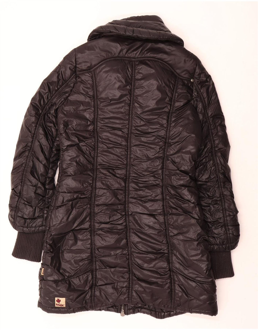 Cappotto imbottito da donna KHUJO UK 18 XL nylon nero