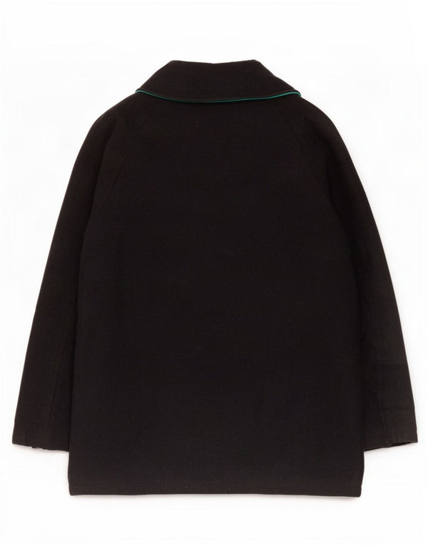 Soprabito vintage da uomo IT 54 2XL Lana nera