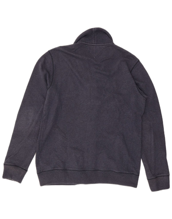Giacca da ginnastica da uomo con grafica vintage fit Tommy Hilfiger XL blu navy