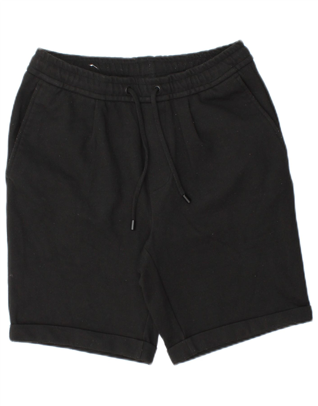 Pantaloncini sportivi da uomo Zara piccoli in poliestere nero