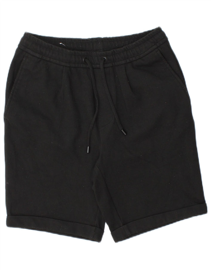 Pantaloncini sportivi da uomo Zara piccoli in poliestere nero