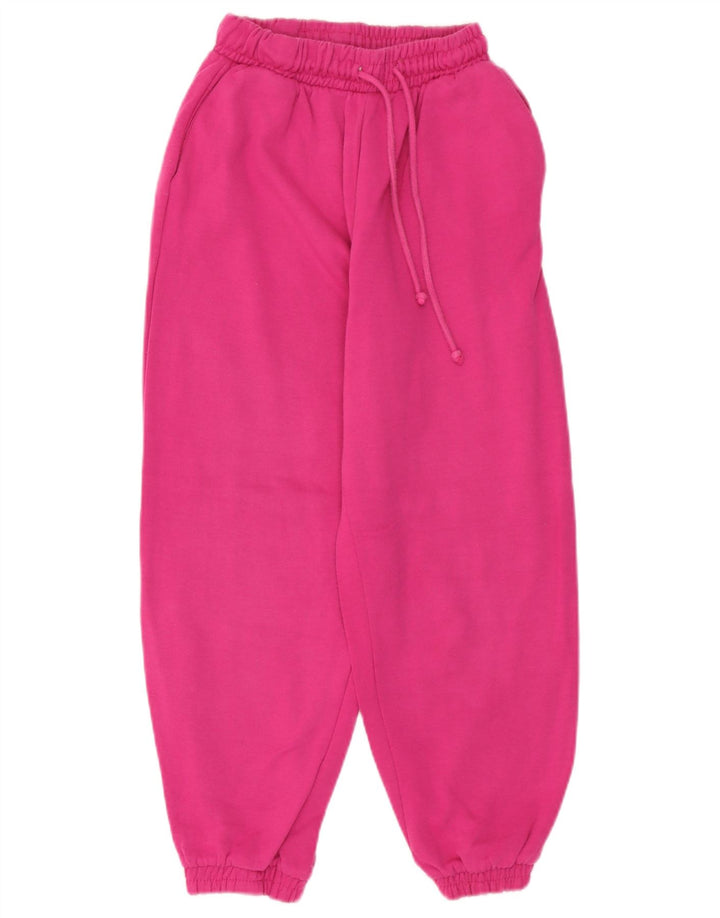 Pantaloni da tuta da donna Zara Joggers UK 10 Small Rosa Poliestere
