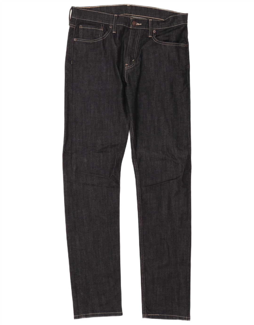 Levi's Uomo 508 Slim Jeans W32 L34 Blu Navy Cotone