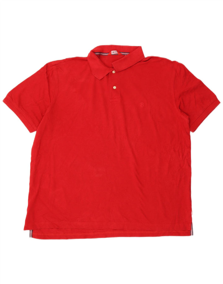 Polo da uomo IZOD XL in cotone rosso