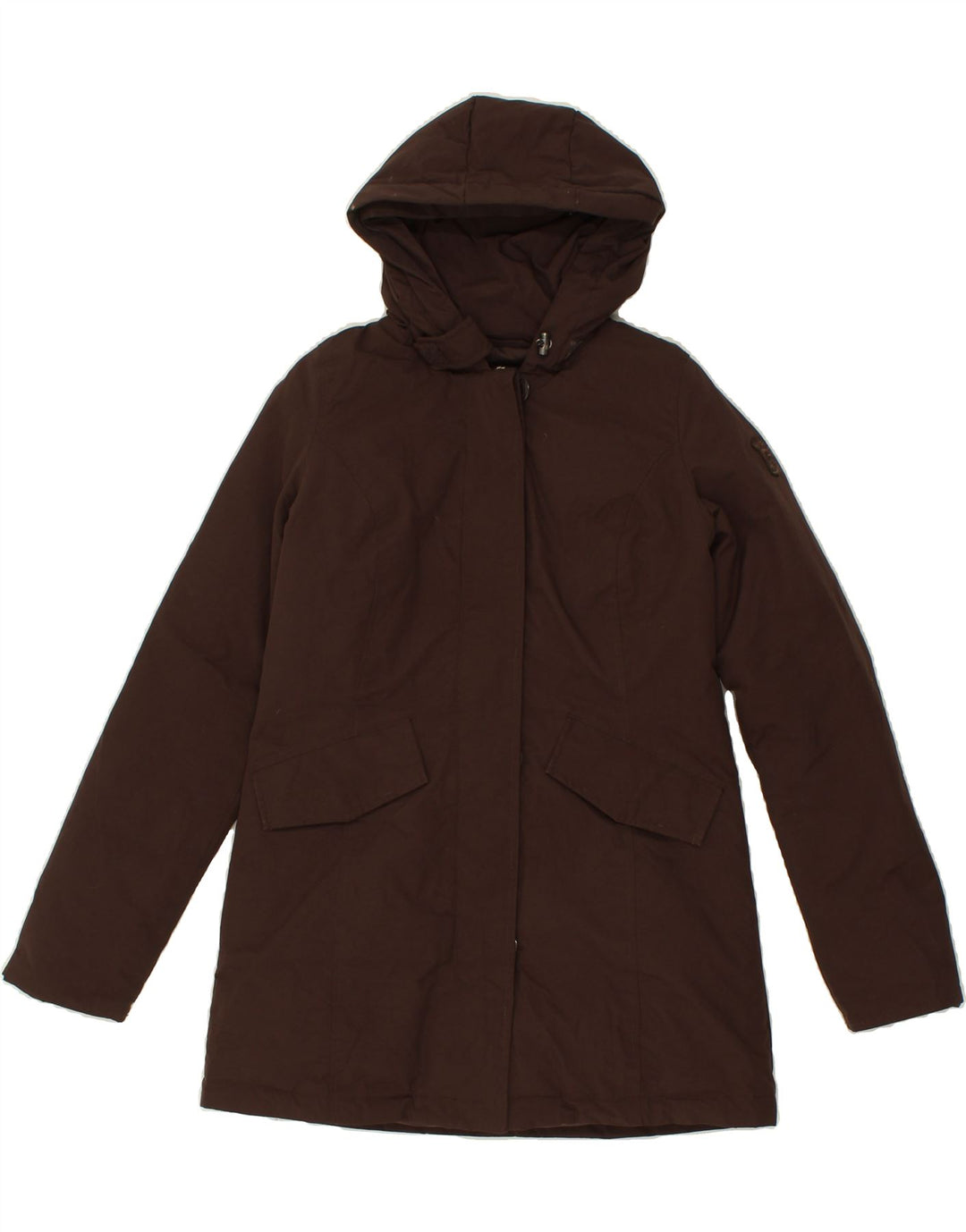 MARINA MILITARE Womens Windbreaker Jacket UK 6 XS Brown Polyamide Vintage Marina Militare and Second-Hand Marina Militare from Messina Hembry 
