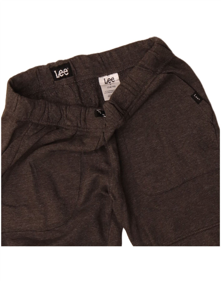 Pantaloni da tuta da ragazzo Lee Joggers 14-15 anni grandi in cotone grigio