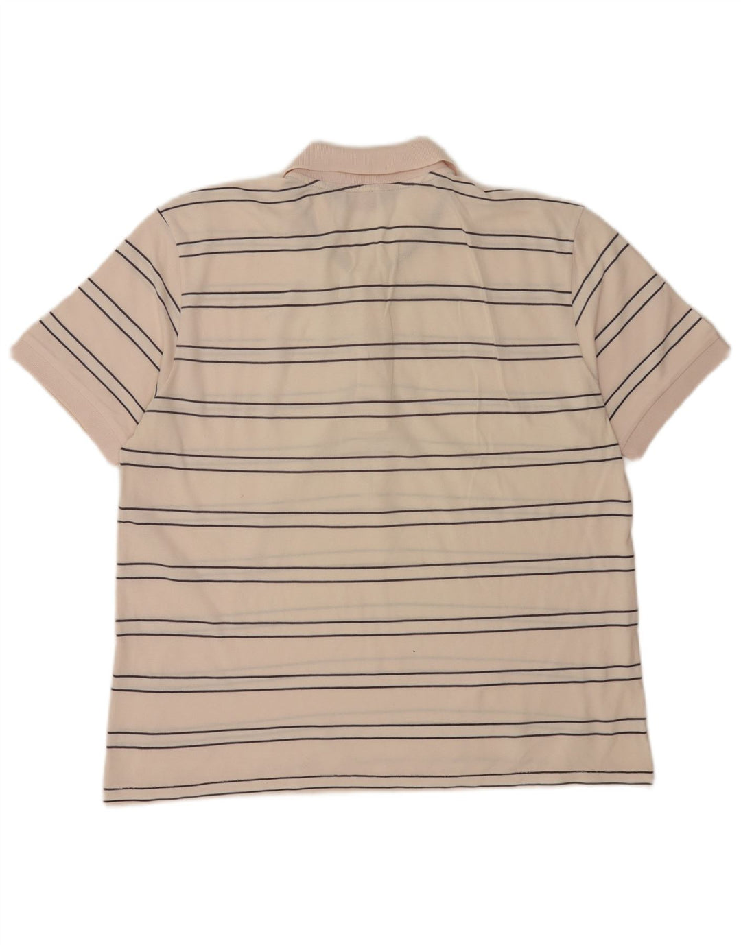 Polo Kappa da uomo a righe grandi rosa