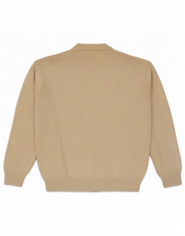 Maglione da uomo con scollo a V Cerruti 1881 piccolo in cotone verde