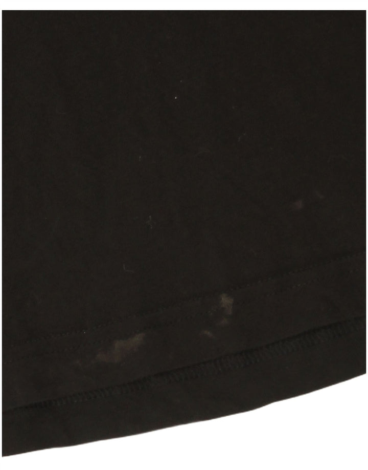 T-shirt grafica da uomo Puma Top Small in cotone nero