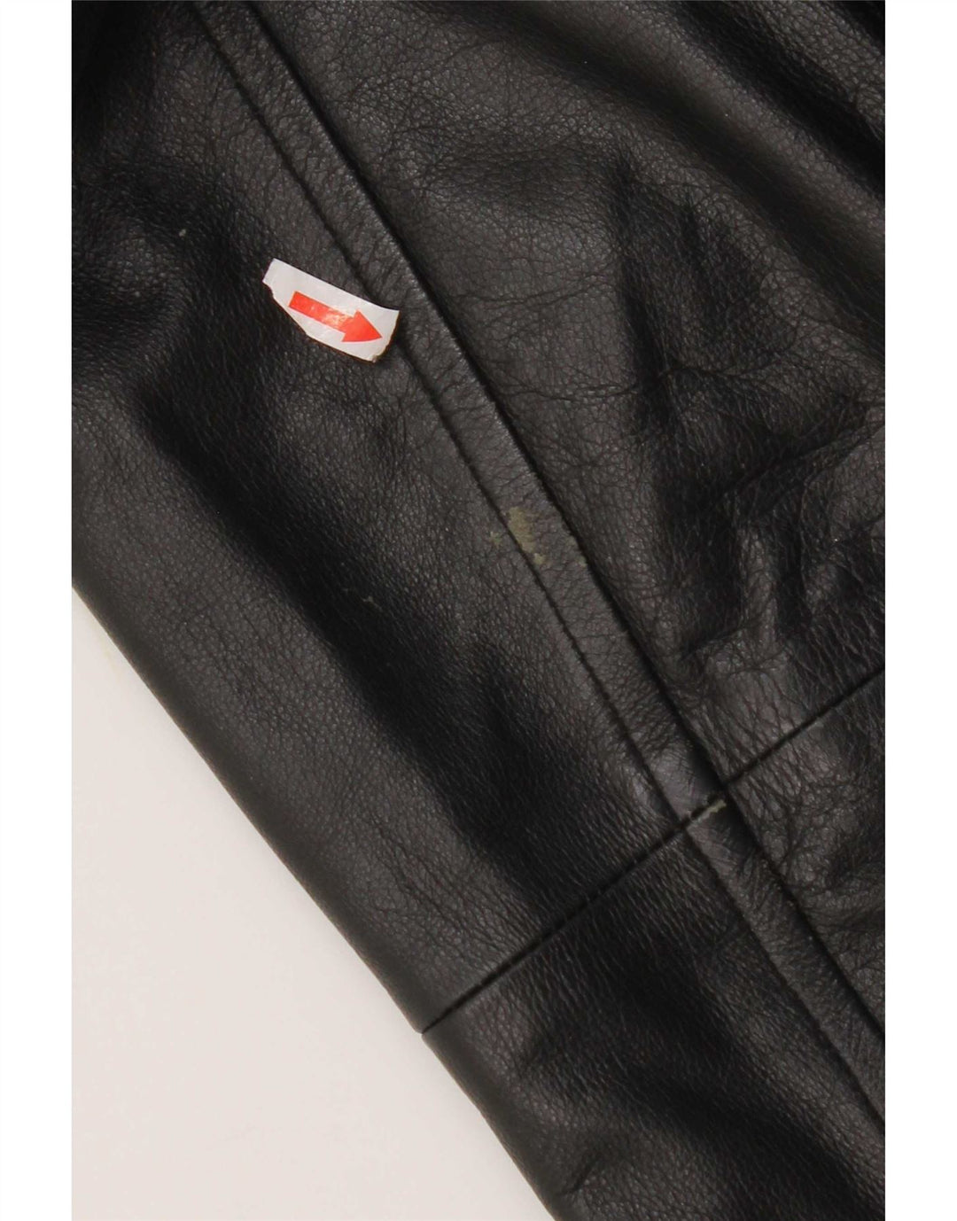 Giacca in pelle da uomo Pierre Cardin UK 40 grande nera
