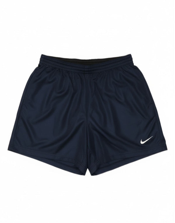 Pantaloncini sportivi Nike da uomo medi in poliestere blu navy