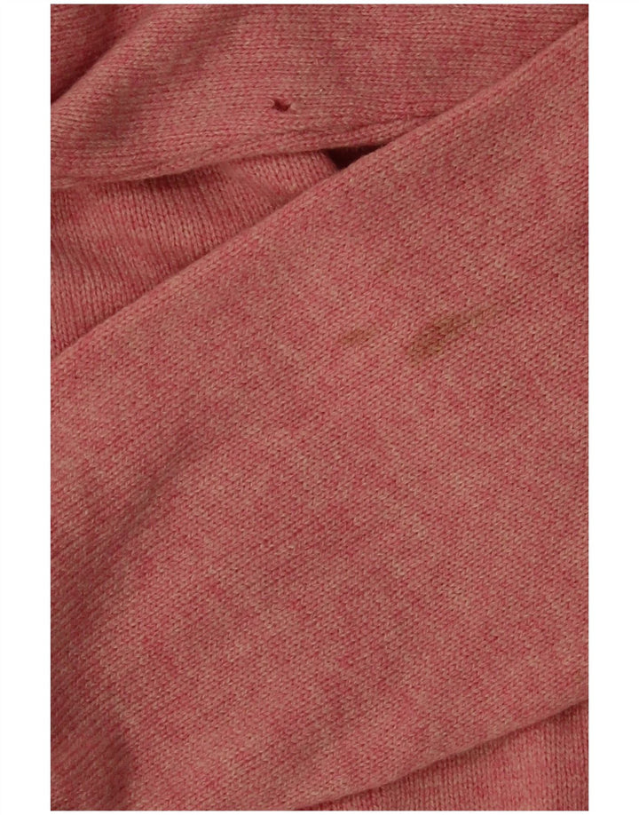 Tommy Hilfiger Uomo Maglione con scollo a barca Maglione in lana d'agnello screziata rosa medio