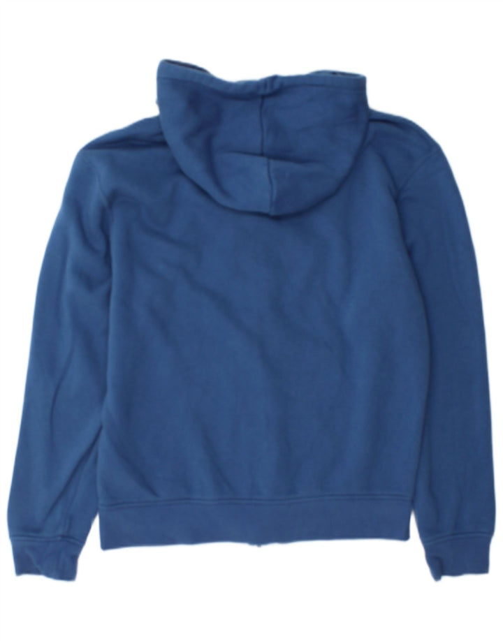 Felpa con cappuccio e zip Jordan da uomo piccola in cotone blu