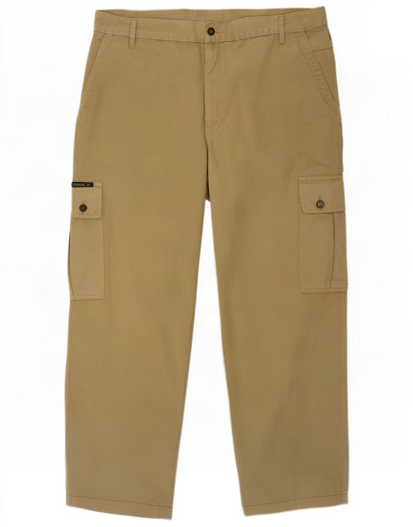 Pantaloni cargo dritti da uomo Carrera IT 56 3XL W40 L28 Cotone beige