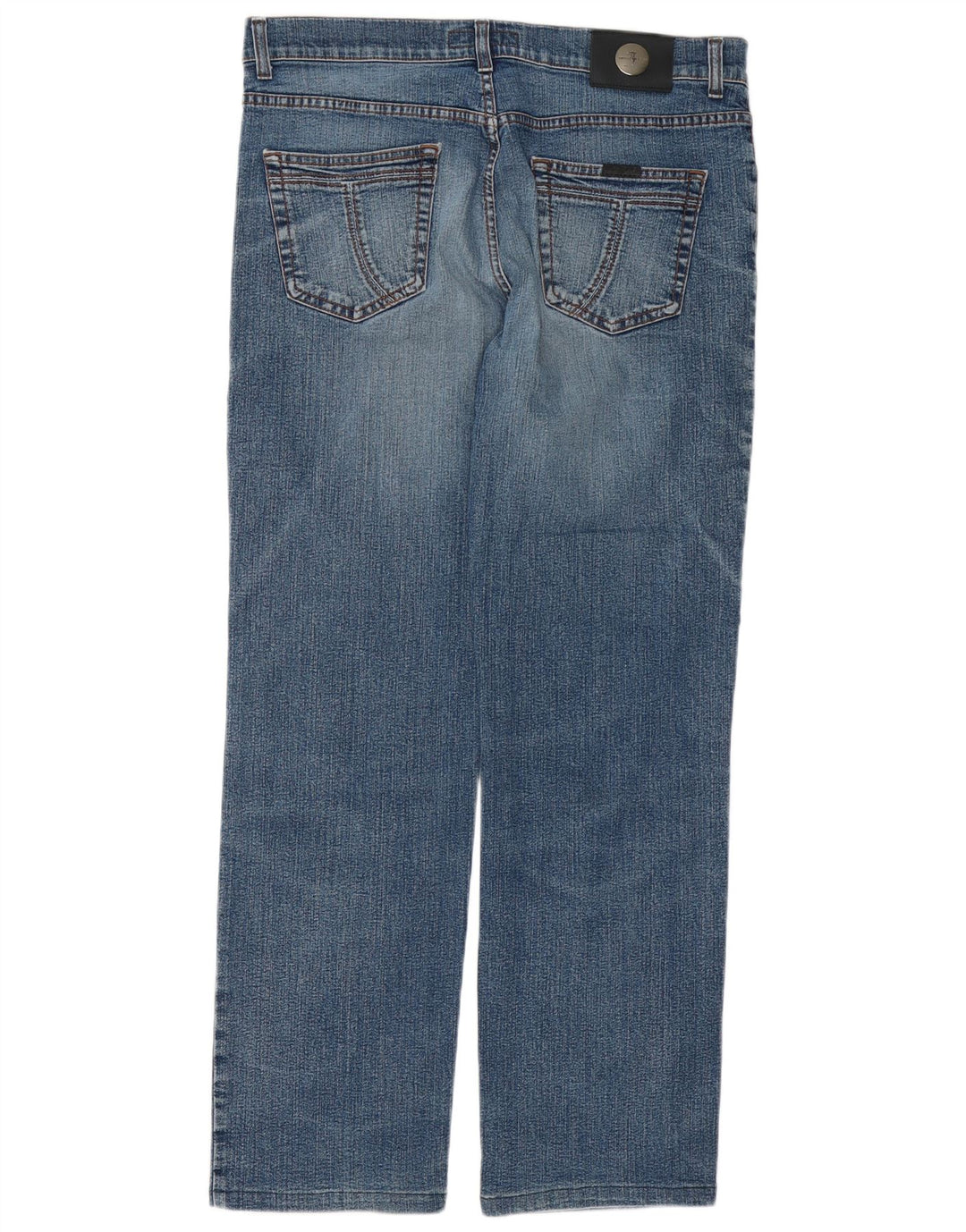 Jeans Dritti Uomo TRUSSARDI W36 L31 Blu Cotone