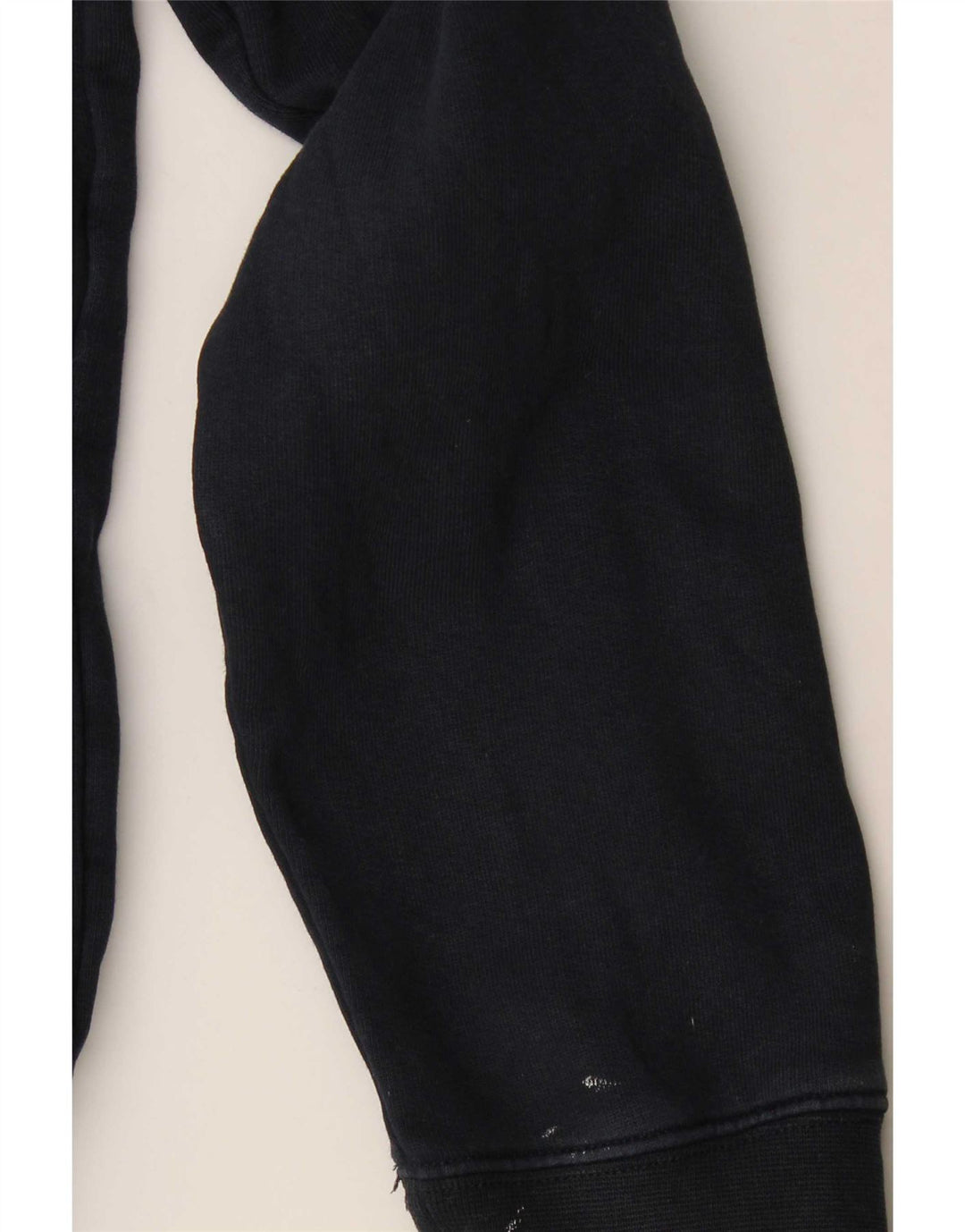 Felpa da uomo Marks & Spencer con zip e collo, maglione XL, cotone blu navy