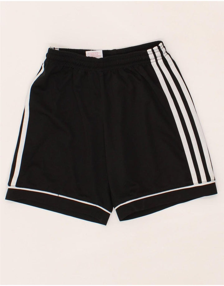 ADIDAS Boys Aeroready Sport Shorts 9-10 Years  Black Polyester Vintage Adidas and Second-Hand Adidas from Messina Hembry 