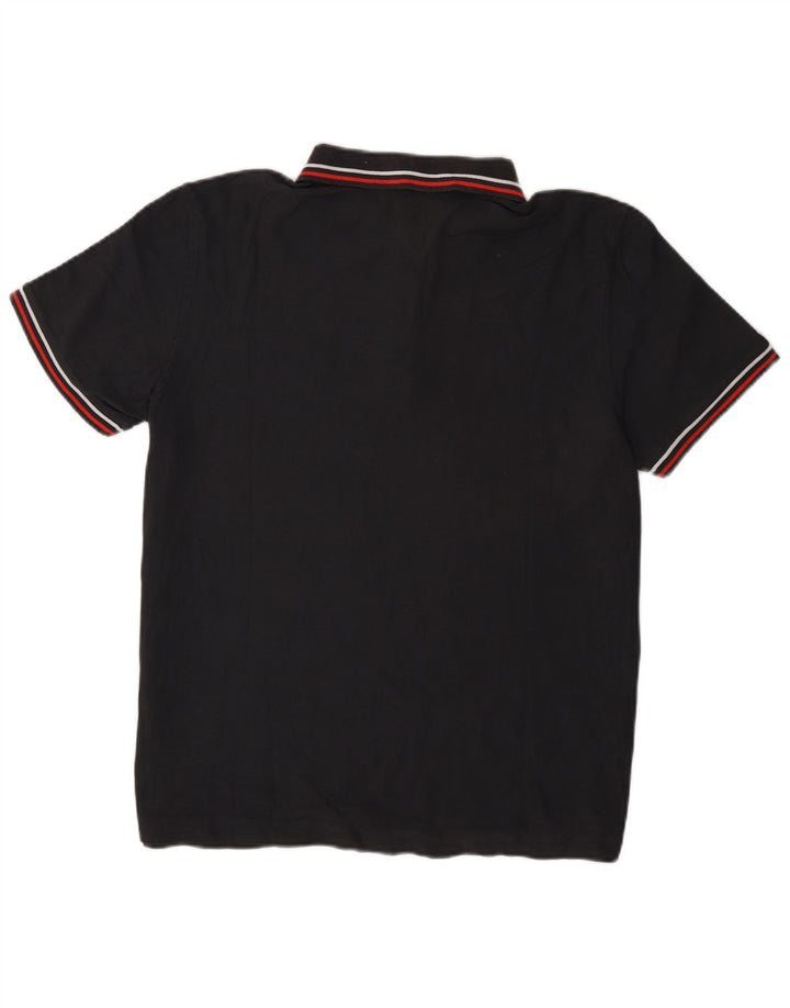 Polo da uomo Lotto XL a righe nere