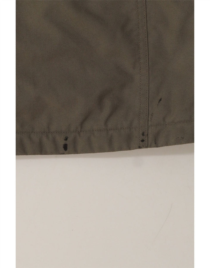 Cappotto con cappuccio da donna Adidas UK 14 Poliestere grigio medio