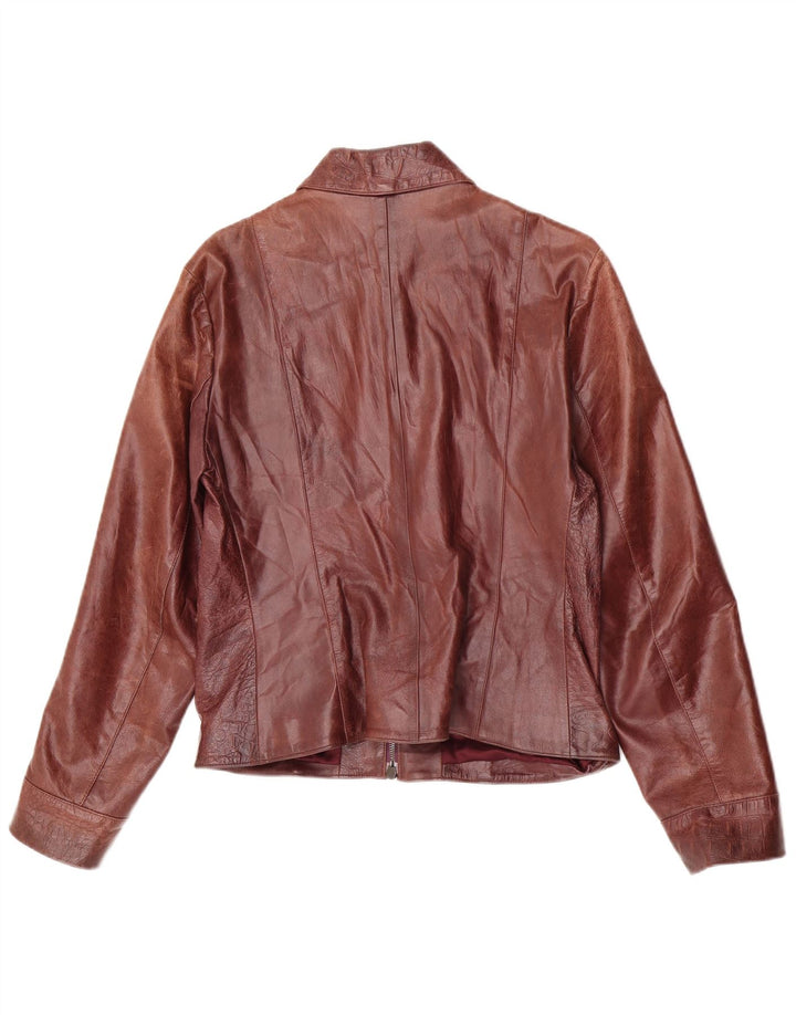 Giubbotto Pelle Donna Cristinaeffe IT 46 Large Pelle Marrone