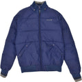 WOOLRICH Boys Graphic Padded Jacket 11-12 Years Navy Blue Nylon | Vintage Woolrich | Thrift | Second-Hand Woolrich | Used Clothing | Messina Hembry 