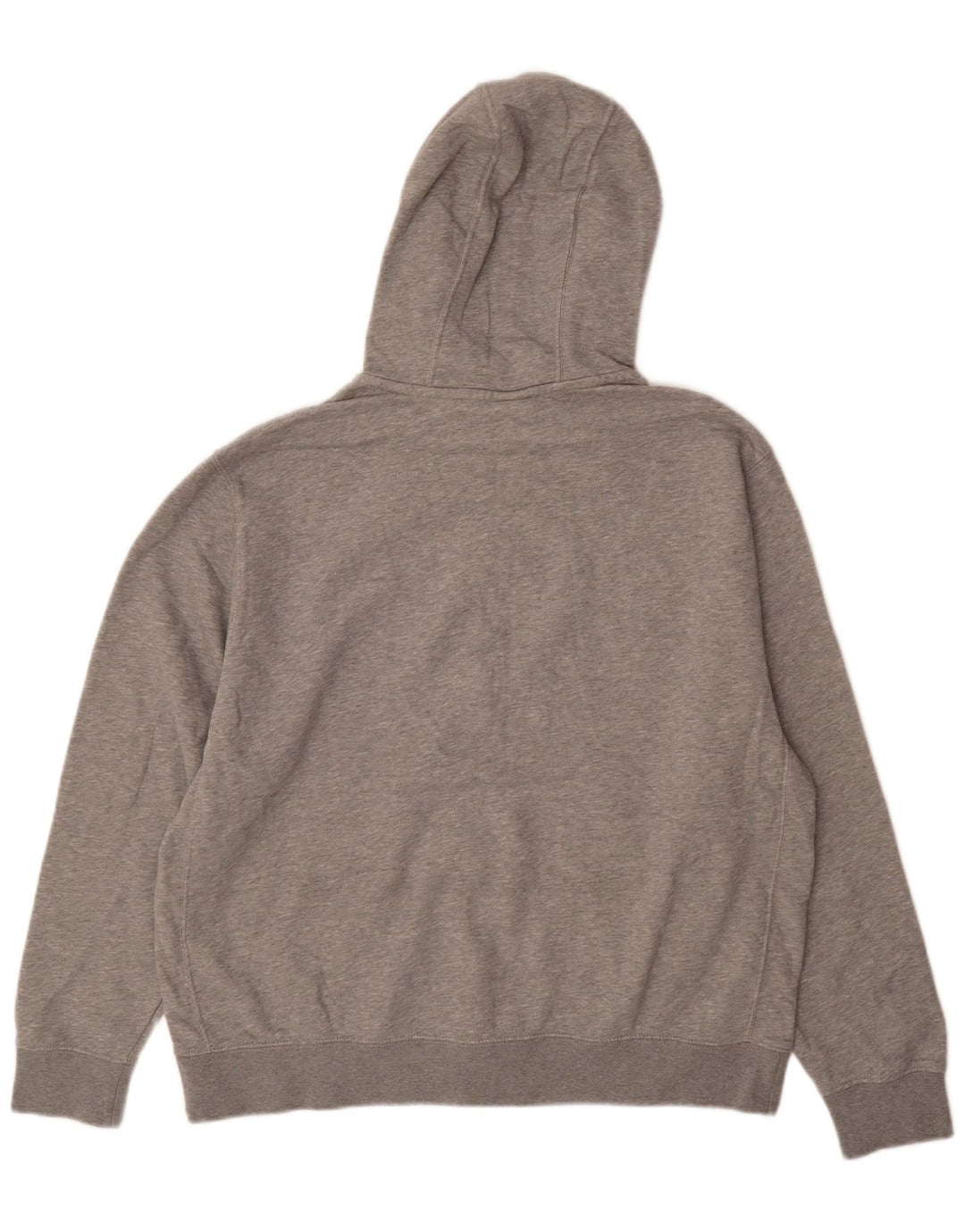 Felpa con cappuccio e zip NIKE da uomo XL in cotone grigio