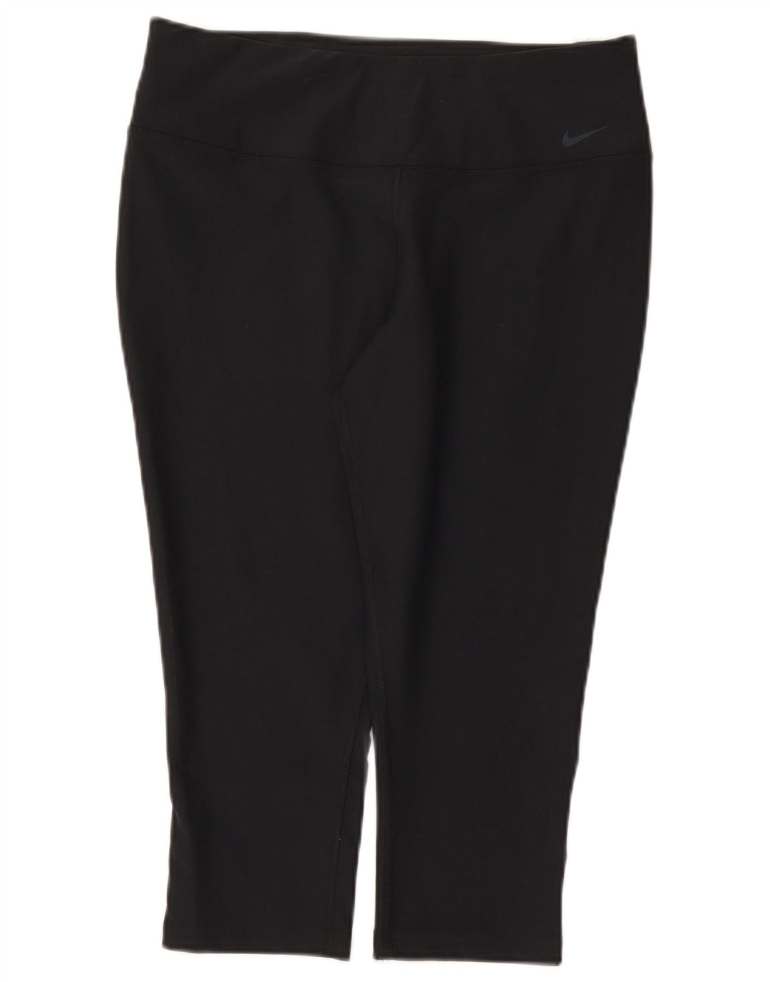 Leggings Nike Dri Fit Capri da donna UK 14 grande poliestere nero