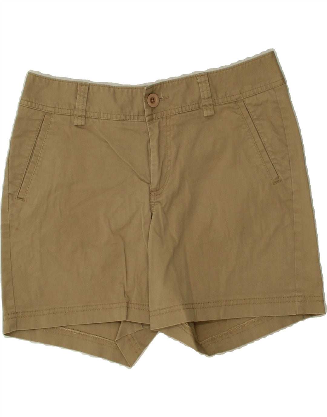 DOCKERS Womens Chino Shorts US 4 Small W26  Beige Cotton Vintage Dockers and Second-Hand Dockers from Messina Hembry 