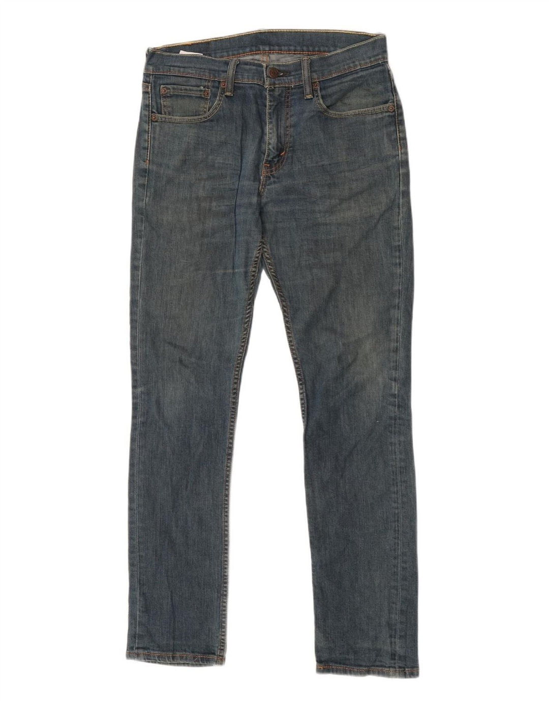 Levi's Uomo 511 Slim Jeans W31 L32 Cotone Blu