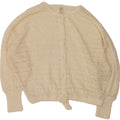 CHIC Womens Oversized Cardigan Sweater EU 38 Medium Beige Vintage Chic and Second-Hand Chic from Messina Hembry 