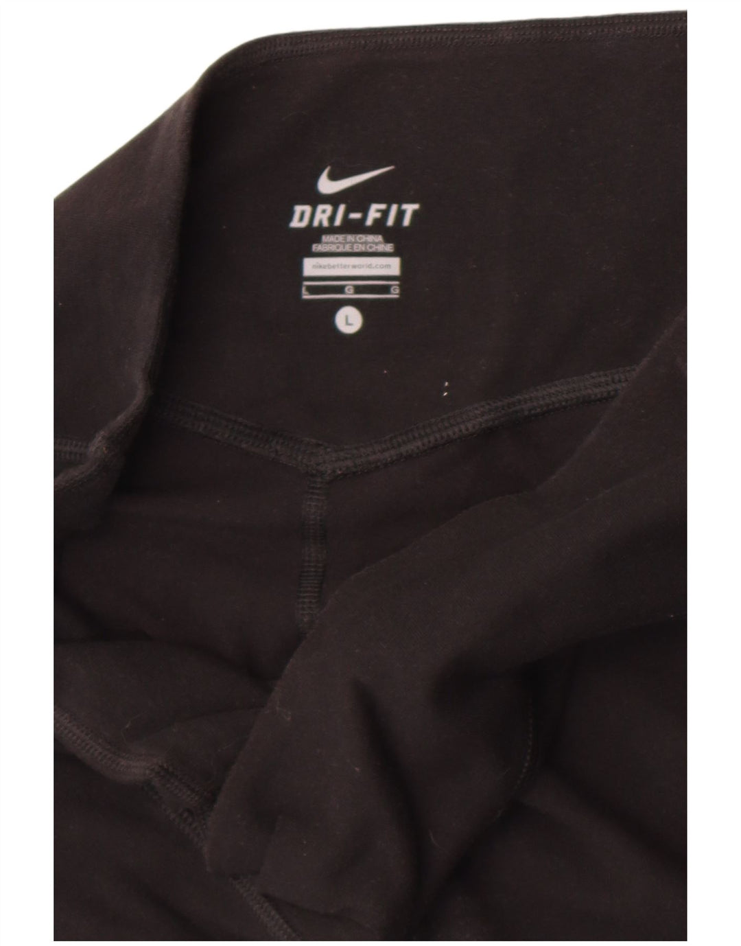 Leggings Nike Dri Fit Capri da donna UK 14 Large neri