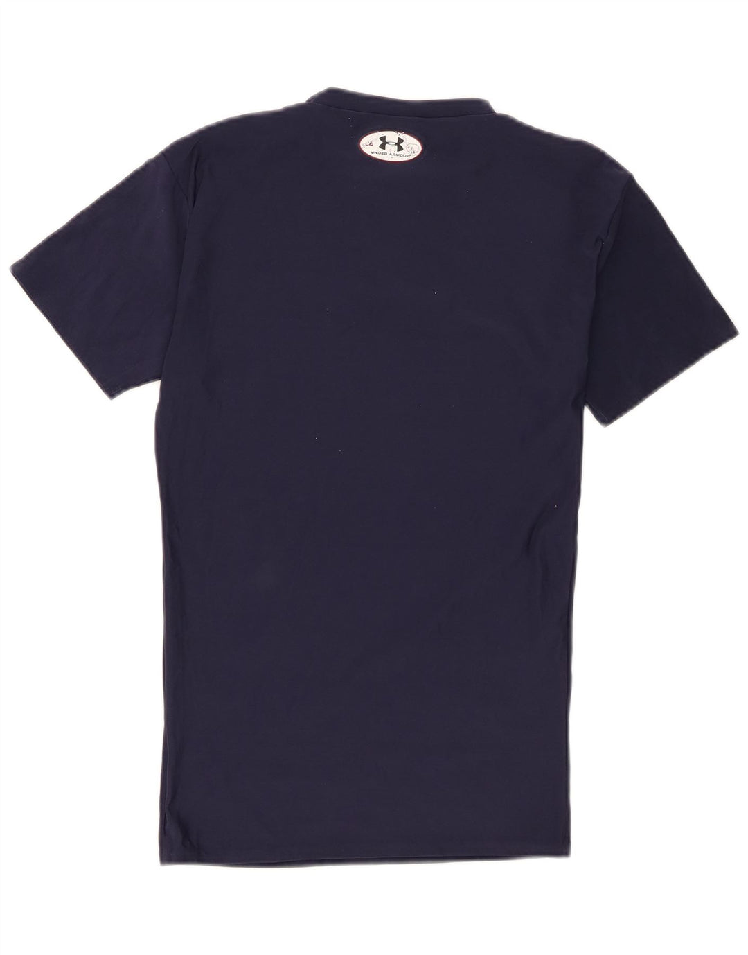 T-shirt da uomo Under Armour Top Large in poliestere blu navy