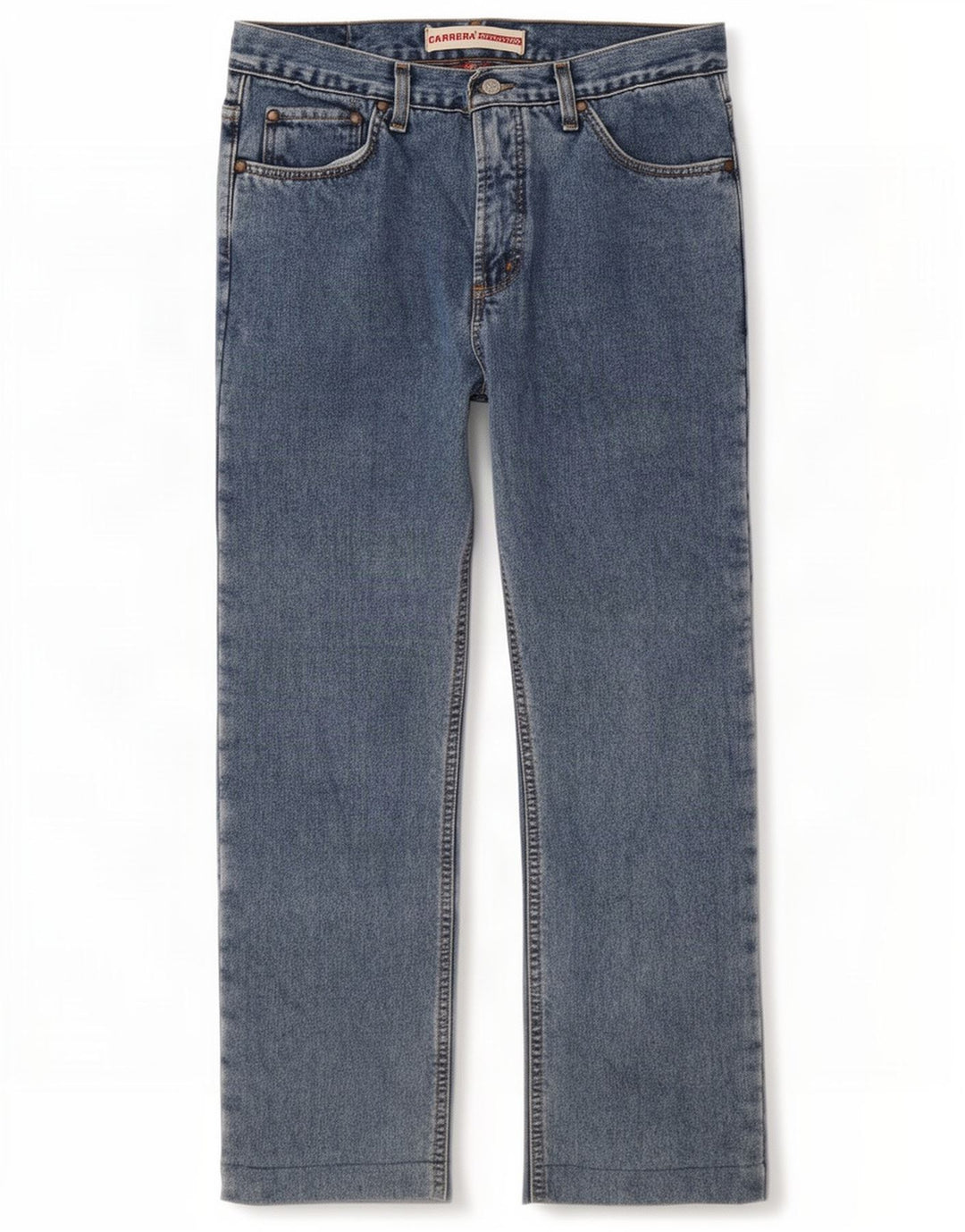 Jeans dritti da uomo Carrera W34 L30 Blu
