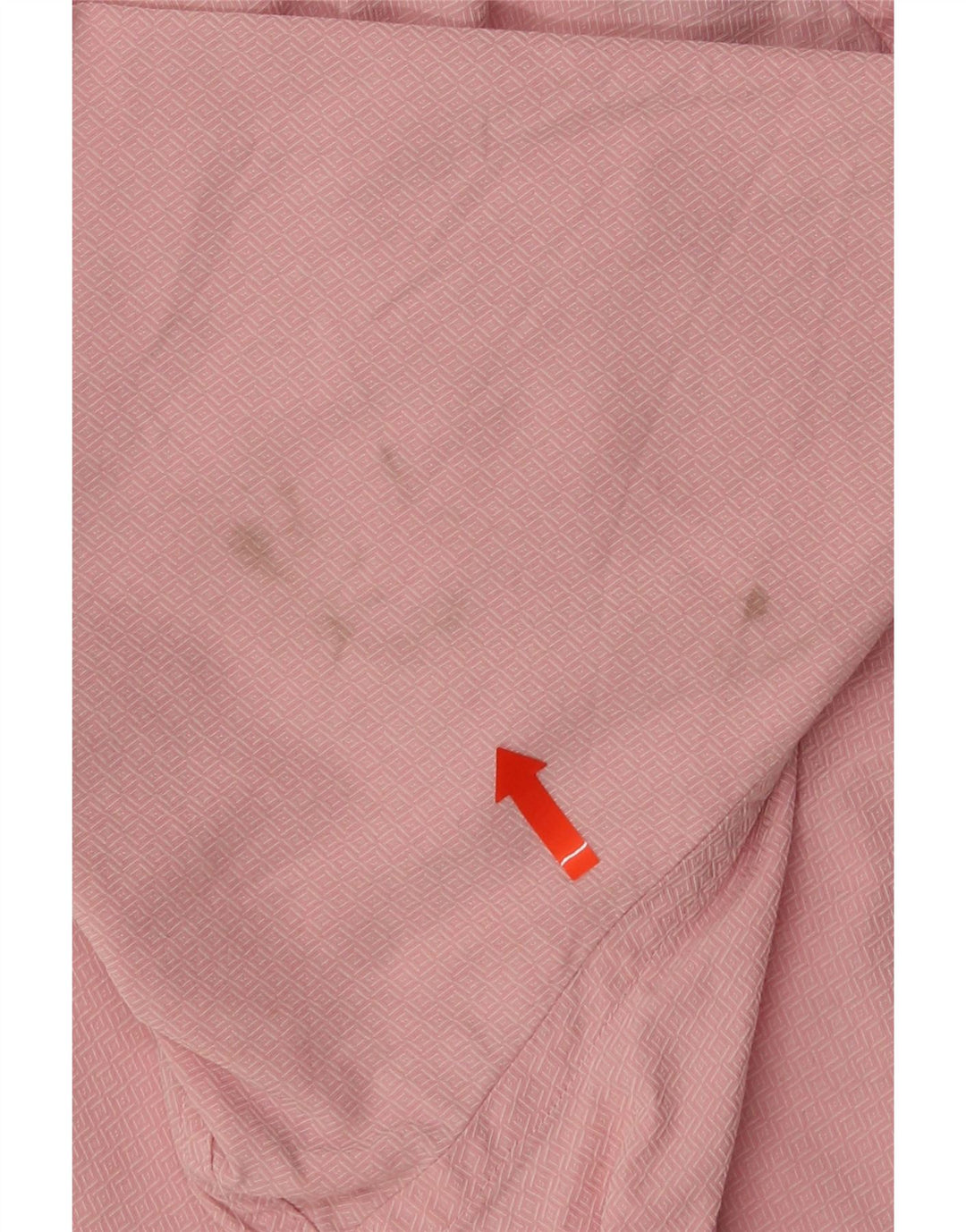 Camicia da uomo Ted Baker taglia 16 1/2 grande cotone geometrico rosa