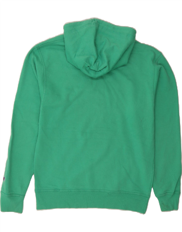 CHAMPION Mens Hoodie Jumper Medium Green Cotton Vintage Champion and Second-Hand Champion from Messina Hembry 