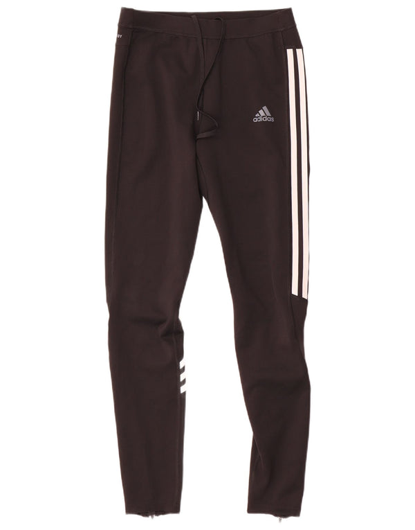 Pantaloni da tuta Adidas Aeroready da donna UK 14 Medium Nero Poliestere