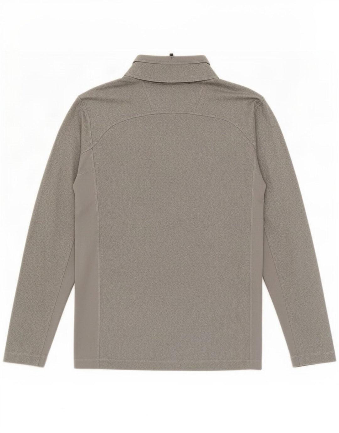 Top della tuta da uomo pullover con zip e collo The North Face grigio medio chiazzato