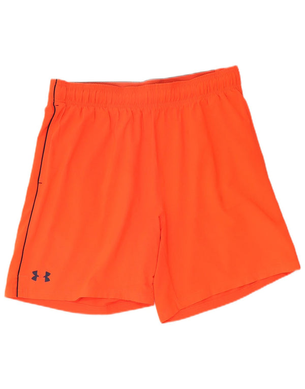 Pantaloncini sportivi da uomo Under Armour XL Orange Sports