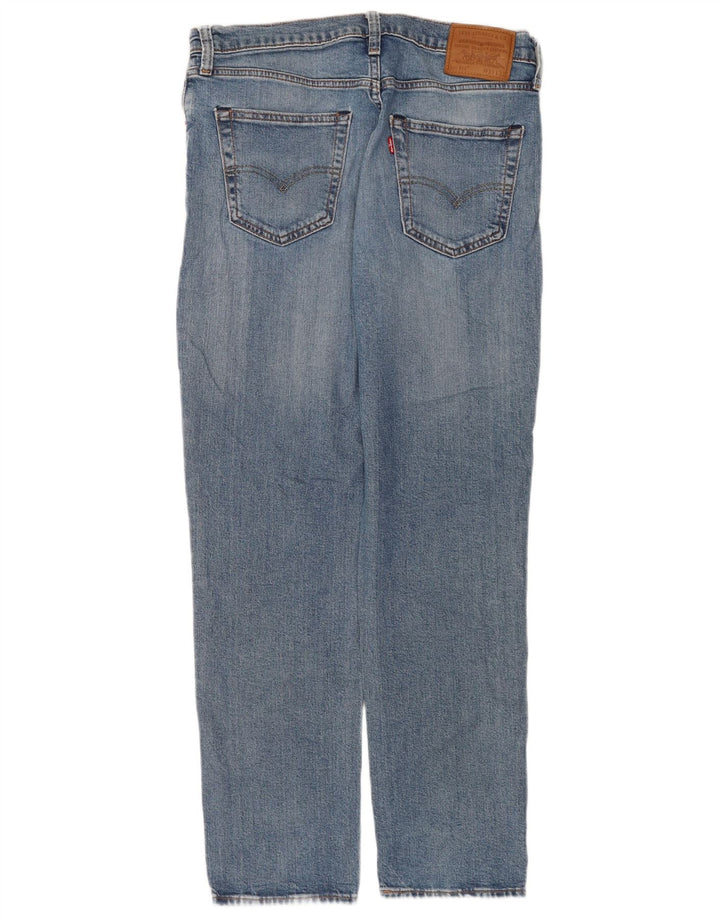 Levi's Uomo 511 Slim Jeans W33 L32 Cotone Blu