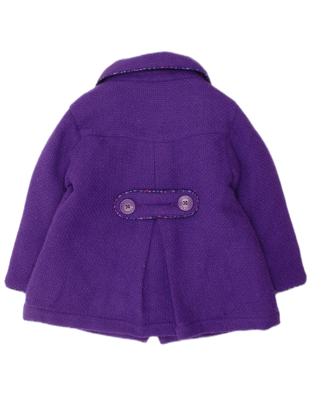 Cappotto TED BAKER per neonata 12-18 mesi in viscosa viola