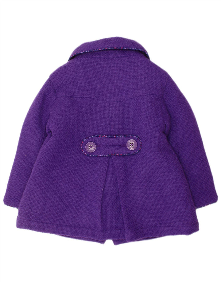Cappotto TED BAKER per neonata 12-18 mesi in viscosa viola