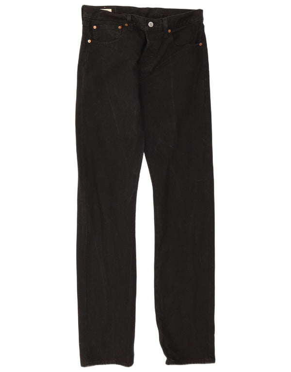 Levi's Uomo 501 Jeans dritti W32 L36 Cotone Nero