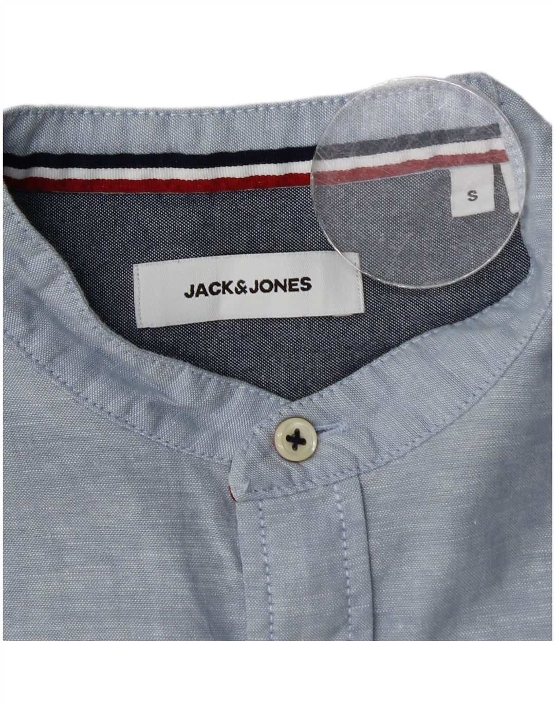 Camicia Uomo Jack & Jones Piccola Blu Cotone